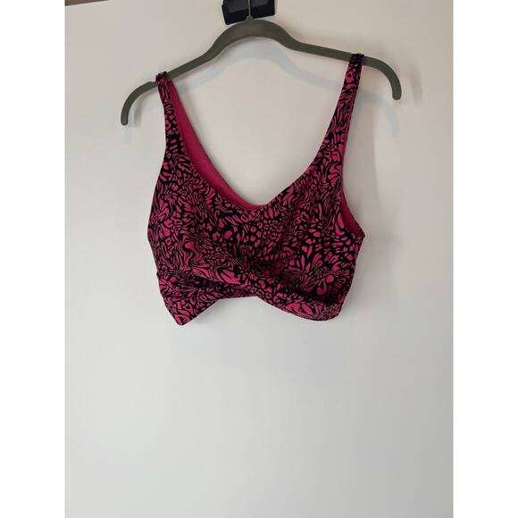 Carbon38 Pink and Black Leopard Print Joggers - Picture 7 of 9